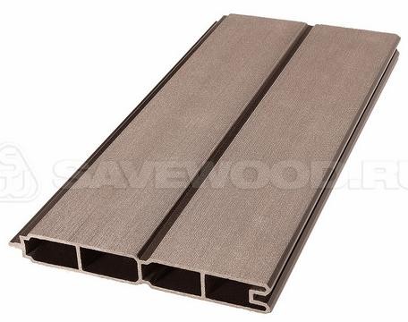 Заборный профиль из ДПК Savewood SW Agger матовый терракот купить в Звенигороде
