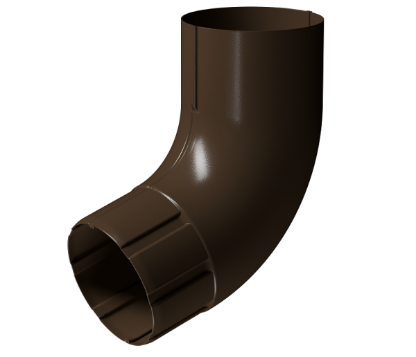 Колено 72° D90 Döcke STAL PREMIUM Каштан, (RAL 8017) купить в Звенигороде