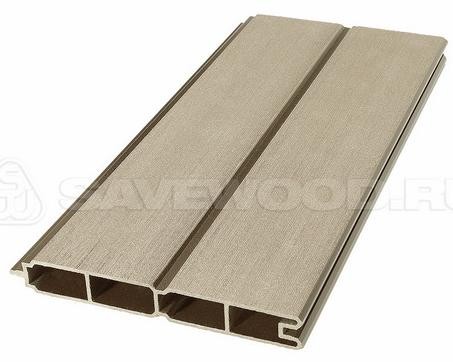 Заборный профиль из ДПК Savewood SW Agger матовый тик купить в Звенигороде
