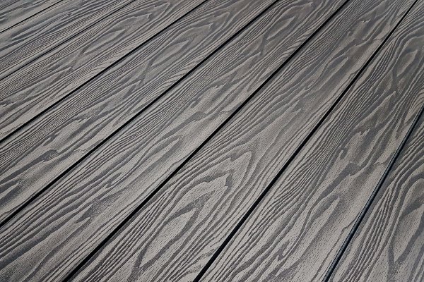 Террасная доска из ДПК Terrapol Смарт 3D Полнотелая без паза Черное дерево купить в Звенигороде