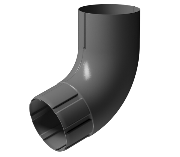 Колено 72° D90 Döcke STAL PREMIUM Графит, (RAL 7024) купить в Звенигороде
