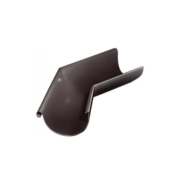 Водосток Grand Line 125x90 – Угол наружный 135° RAL 8017 купить в Звенигороде