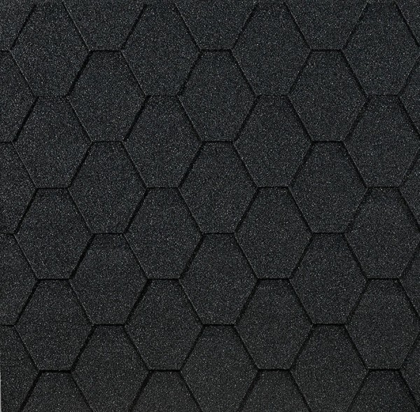 Гибкая черепица EURASIA Docke, Коллекция ШЕСТИГРАННИК Серый купить в Звенигороде