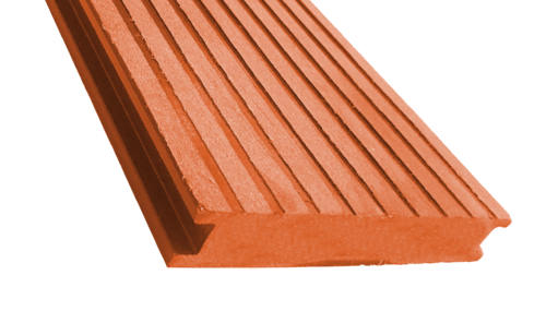 Террасная доска из ДПК ECODECKING Premium Терракот купить в Звенигороде