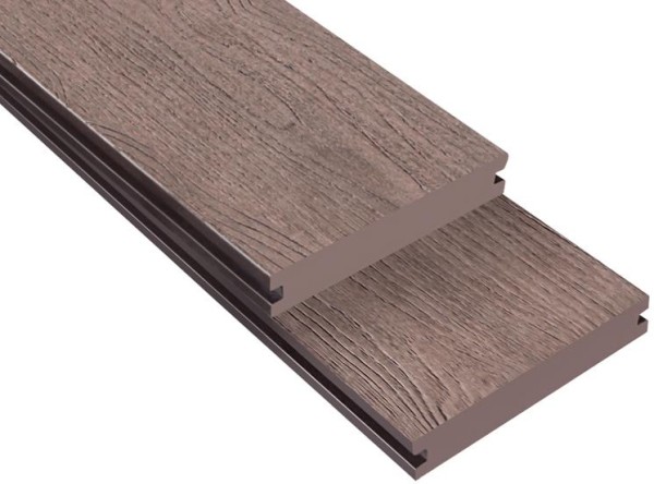 Террасная доска ДПК Outdoor 3D полнотелая NEVADA/CALIFORNIA BROWN коричневая микс купить в Звенигороде