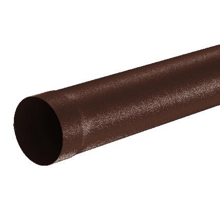 Водосток Aquasistem, Система 150/100 - Труба водосточная 3.00м RAL 8017 Коричневый matt купить в Звенигороде
