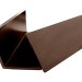 Уголок ДПК для сайдинга 70x70x3000мм Коричневый купить в Звенигороде