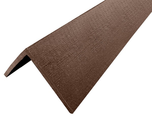 Уголок ДПК для сайдинга 70x70x3000мм Коричневый купить в Звенигороде