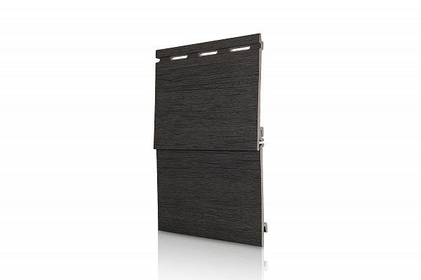 Вспененный сайдинг VOX KERRAFRONT WOOD DESIGN графит купить в Звенигороде