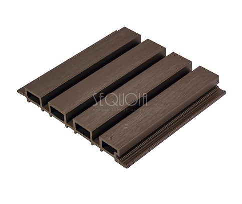 Доска фасадная ДПК 3D SEQUOIA co-extrusion BROWN купить в Звенигороде