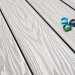 Террасная доска из ДПК Terrapol Смарт 3D Пустотелая с пазом Дуб беленый купить в Звенигороде