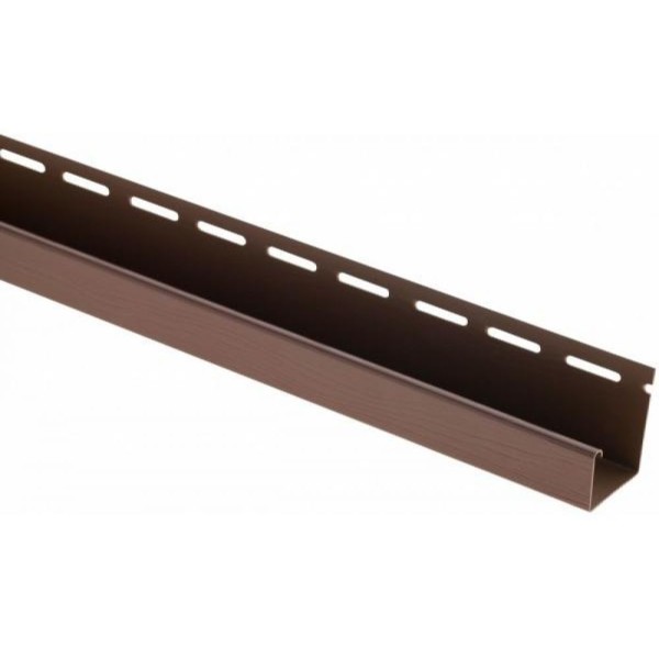J-профиль Люкс Крашенный, T-15, ВН, Тёмный Орех купить в Звенигороде