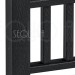 Комплект крышка/юбка для столба SEQUOIA BLACK купить в Звенигороде
