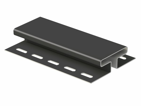 H-планка Ю-пласт Классика графитовая купить в Звенигороде