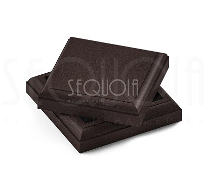 Комплект крышка/юбка для столба SEQUOIA BROWN купить в Звенигороде