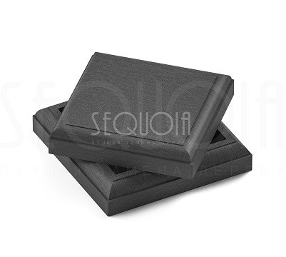 Комплект крышка/юбка для столба SEQUOIA GRAY купить в Звенигороде
