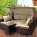 Диван-Трансформер AFINA плетеный из иск. ротанга AFM-320B Brown купить в Звенигороде