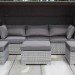 Диван-Трансформер AFINA плетеный из иск. ротанга AFM-320G Grey купить в Звенигороде