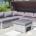 Диван-Трансформер AFINA плетеный из иск. ротанга AFM-320G Grey купить в Звенигороде
