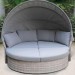 Диван-Трансформер AFINA плетеный из иск. ротанга AFM-325G Grey купить в Звенигороде