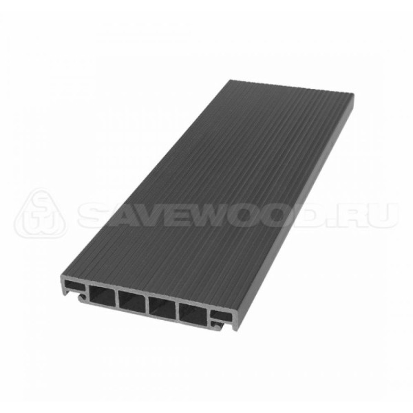 Террасная доска из ДПК SW-Salix «SaveWood» графит купить в Звенигороде