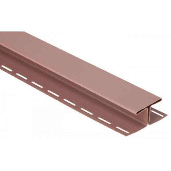 Н-профиль Люкс Крашенный, T-18, ВН, Красно-коричневый купить в Звенигороде