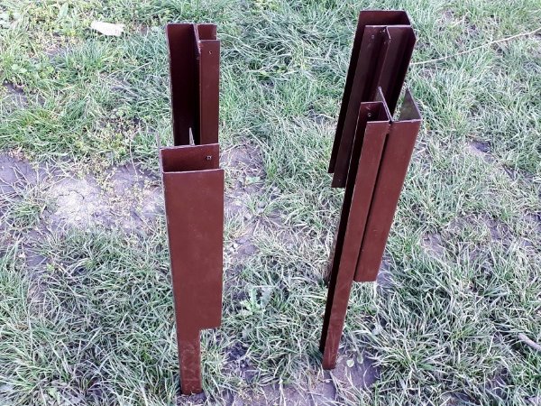 Угловой элемент металл, 90° для доски 225х30 мм Holzhof купить в Звенигороде