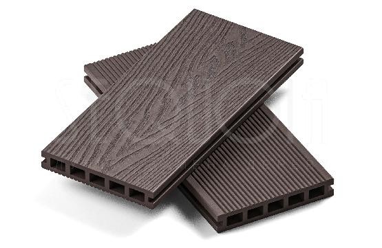 Доска террасная ДПК 3D SEQUOIA Evolution WOOD BROWN купить в Звенигороде