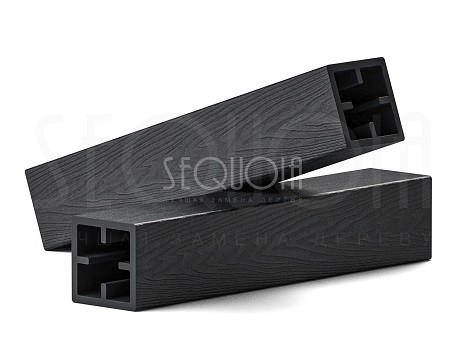 Столб SEQUOIA Evolution 3D WOOD BLACK купить в Звенигороде