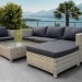 Комплект мебели AFINA плетеной из иск. ротанга YR821G Grey/Grey купить в Звенигороде