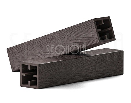 Столб SEQUOIA Evolution 3D WOOD BROWN купить в Звенигороде