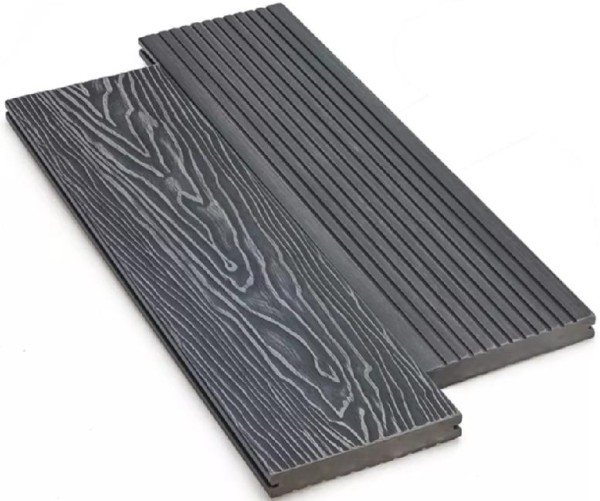 Террасная доска ДПК Deckart Monolit 3D Графит купить в Звенигороде