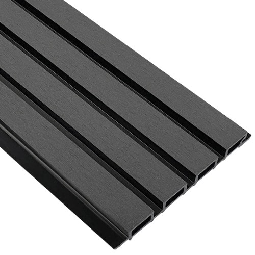 Фасадная реечная панель EasyDecking Wood-X 219х26 Черное дерево купить в Звенигороде