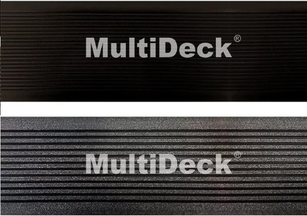Террасная доска из ДПК MultiDeck  Черный бархат купить в Звенигороде