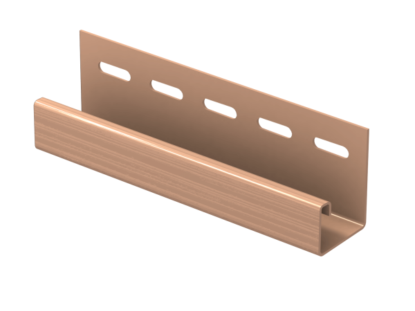 J-планка Ю-пласт Классика розовая купить в Звенигороде