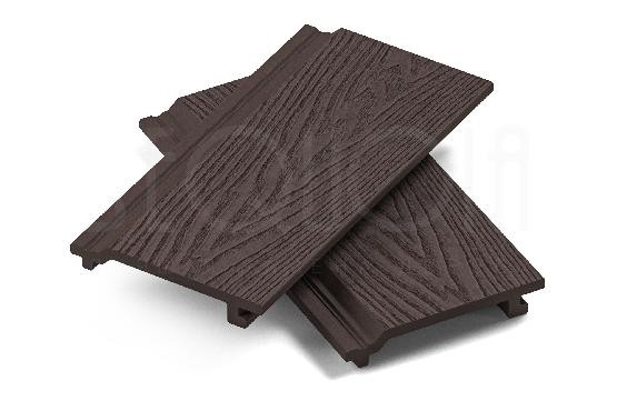 Доска фасадная ДПК 3D SEQUOIA Evolution WOOD BROWN купить в Звенигороде