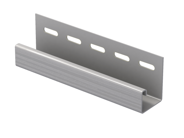 J-планка Ю-пласт Классика серая купить в Звенигороде