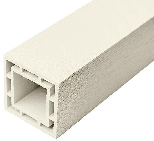 Столб FAYNAG ДПК WOOD слоновая кость купить в Звенигороде