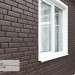 Фасадная панель Ю-Пласт Стоун Хаус Кирпич Коричневый купить в Звенигороде