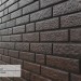 Фасадная панель Ю-Пласт Стоун Хаус Кирпич Коричневый купить в Звенигороде