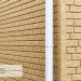 Фасадная панель Ю-Пласт Стоун Хаус Кирпич Песочный купить в Звенигороде