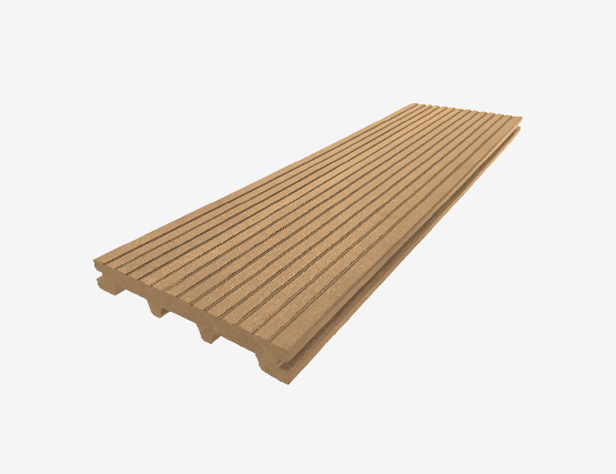 Террасная доска из ДПК RusDecking Unodeck Titanio - Орех купить в Звенигороде