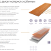 Фибросайдинг DECOVER 3600 x 190 x 8 мм Mokko купить в Звенигороде