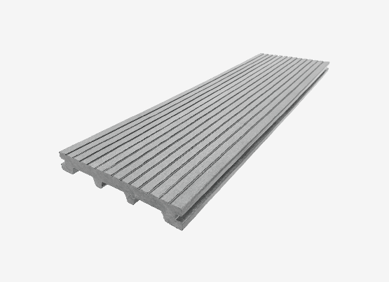 Террасная доска из ДПК RusDecking Unodeck Titanio - Серый купить в Звенигороде