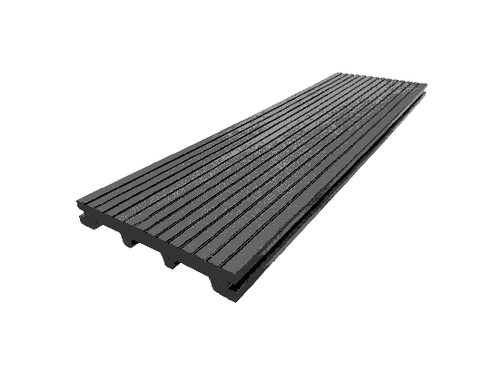 Террасная доска из ДПК RusDecking Unodeck Titanio - Графит купить в Звенигороде