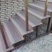 Ступень ДПК Outdoor Havana/Вельвет полнотелая серая  микс купить в Звенигороде