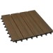Садовый паркет дпк CM Garden Modern, 300х300 мм, PATINA BROWN (Патина коричневый) купить в Звенигороде