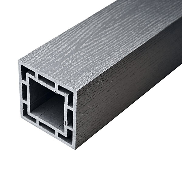 Столб FAYNAG ДПК WOOD графит купить в Звенигороде