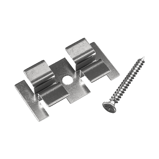 Клипса с саморезом, Grinder шовный монтаж 5 mm купить в Звенигороде