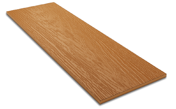 Фибросайдинг DECOVER 3600 x 190 x 8 мм Caramel купить в Звенигороде